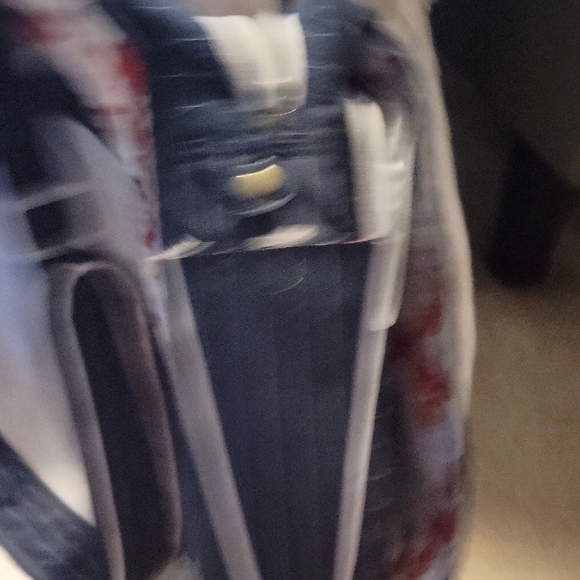 OGIO Navy Blue Striped Crossbody Bag - Picture 6 of 11